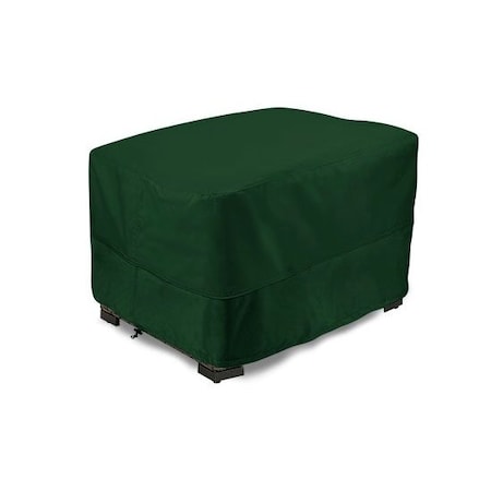 Eevelle Meridian Rectangular Ottoman Cover, Hunter Green, 48 in L x 25 in W x 17 in H MDTRTL-HTR
